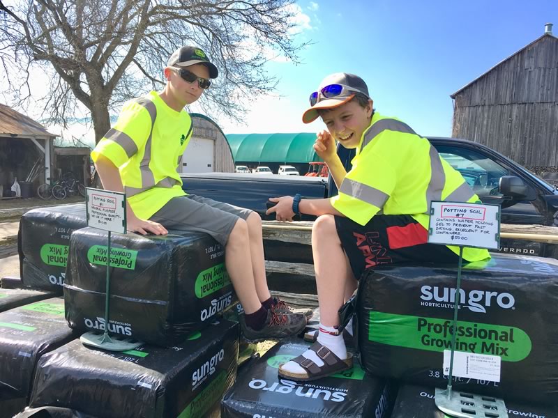 Ben and Dave, our awesome parking attendants